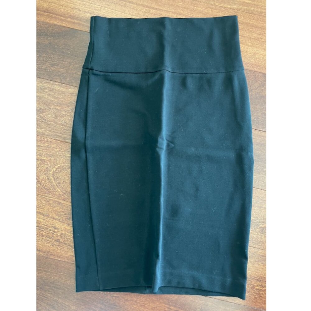 James Perse Black High-Waisted Pencil Skirt | Size 2